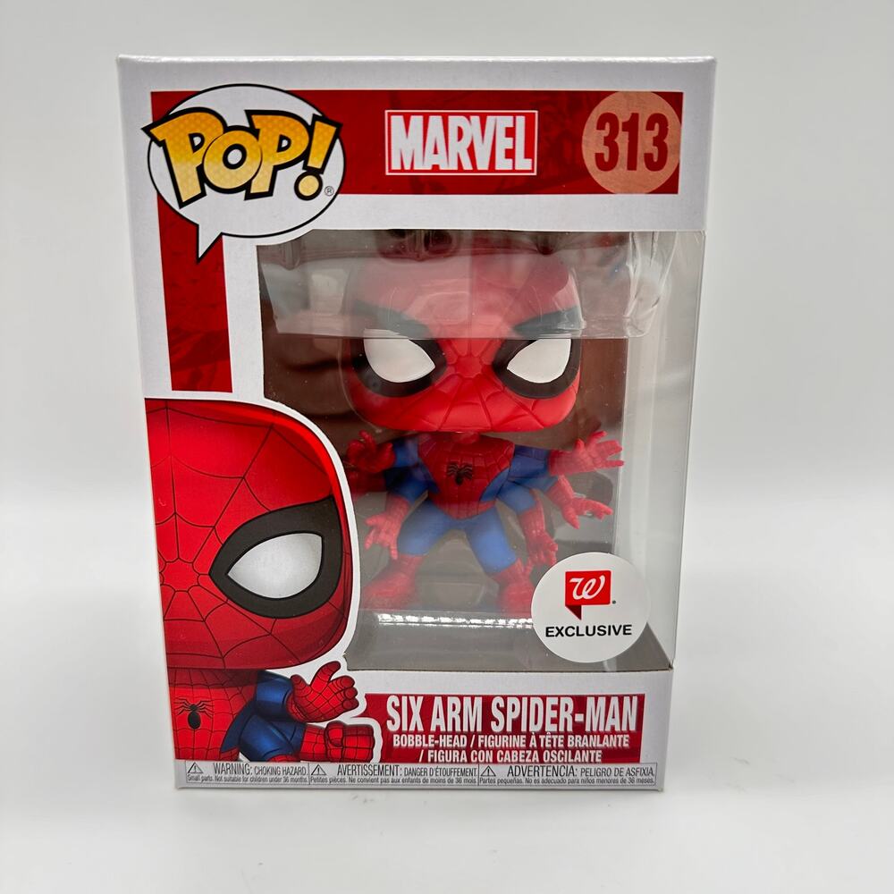 Funko POP Marvel Six Arm Spider-Man Walgreens Exclusive 313 - Picture 8 of 8